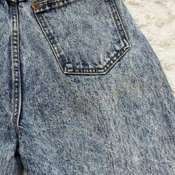 Vintage 80’s Rio By Stephen Mardon Acid Wash High Rise Tapered Mom Jeans 9 - Picture 4 of 7